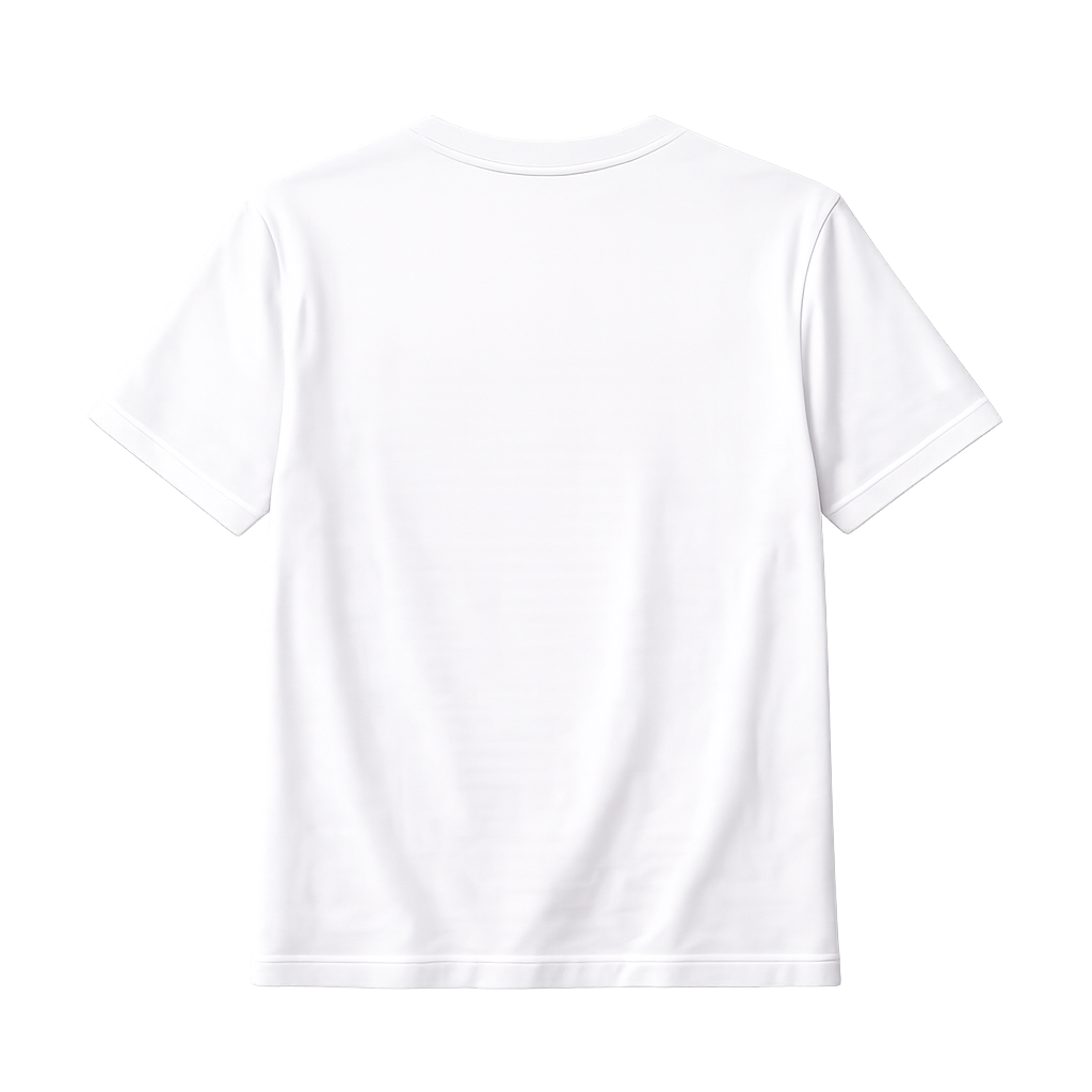 Erkek Astronot Ay Temalı Tişört Kısa Kol Yazlık Bisiklet Yaka T-Shirt - Beyaz