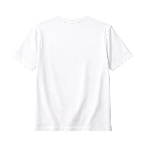 Erkek Astronot Ay Temalı Tişört Kısa Kol Yazlık Bisiklet Yaka T-Shirt - Beyaz